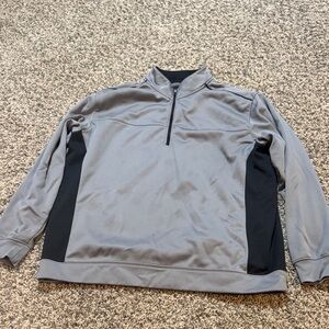 Nike Men's Gray and Black Lightweight Jacket